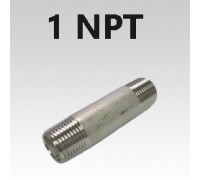 1 NPT Type 316 Stainless Pipe Nipples
